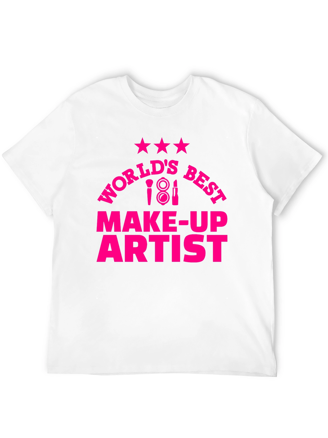 Worlds Best Make-Up Artist Graphic T-Shirt
