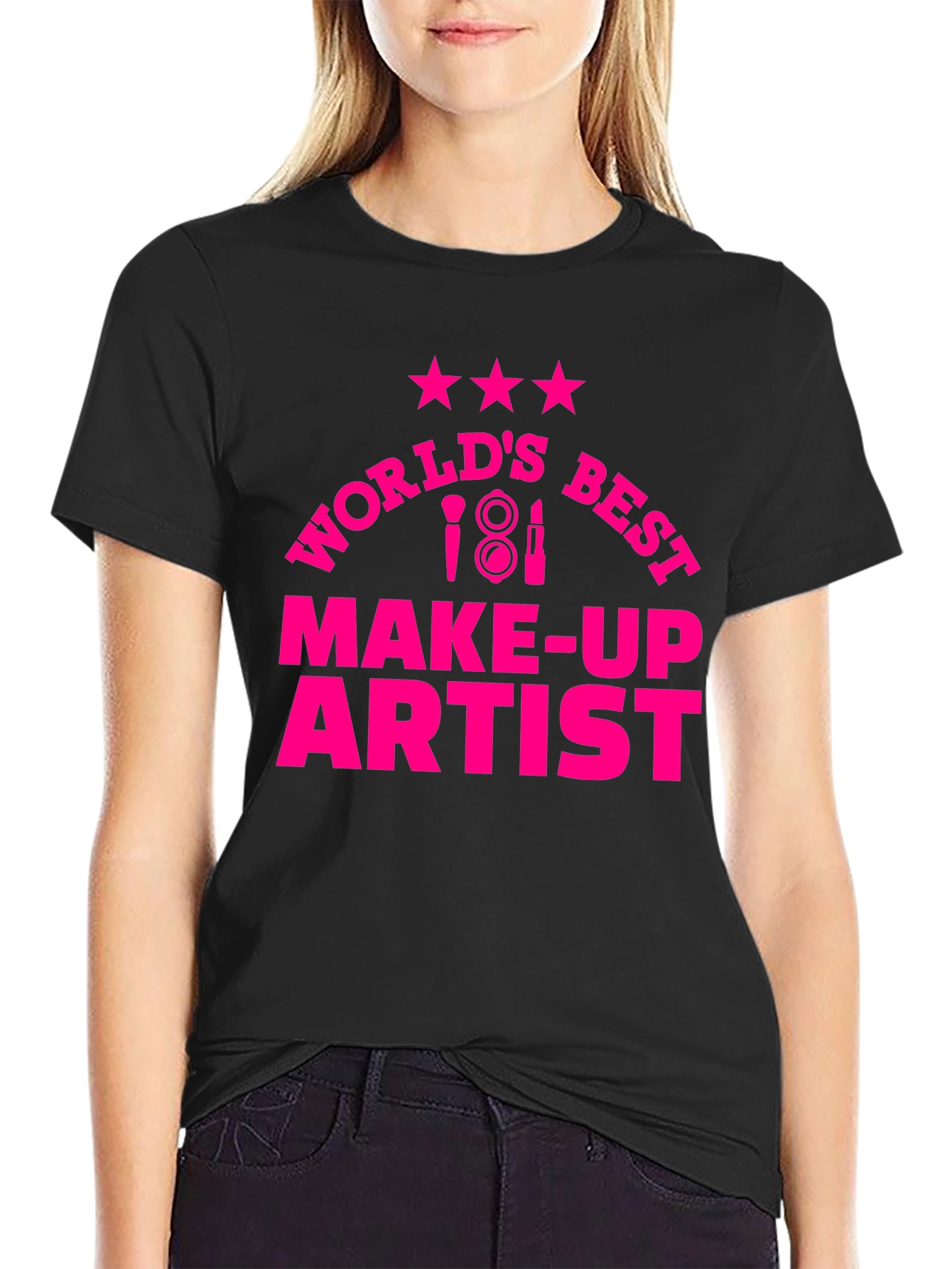 Worlds Best Make-Up Artist Graphic T-Shirt