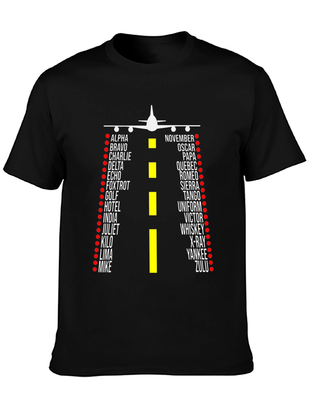 Aviation Alphabet T-Shirt - Pilot Design