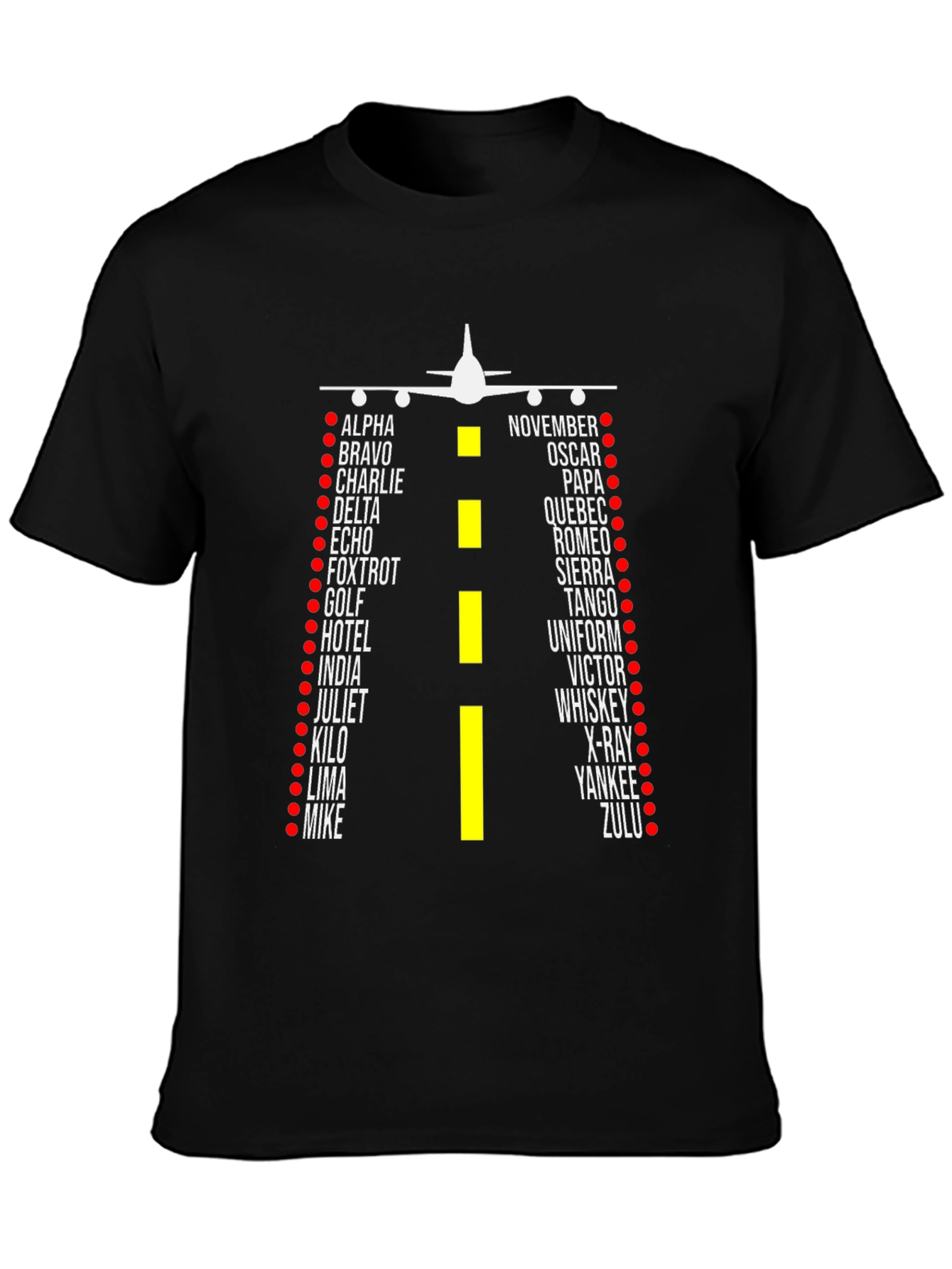 Aviation Alphabet T-Shirt - Pilot Design