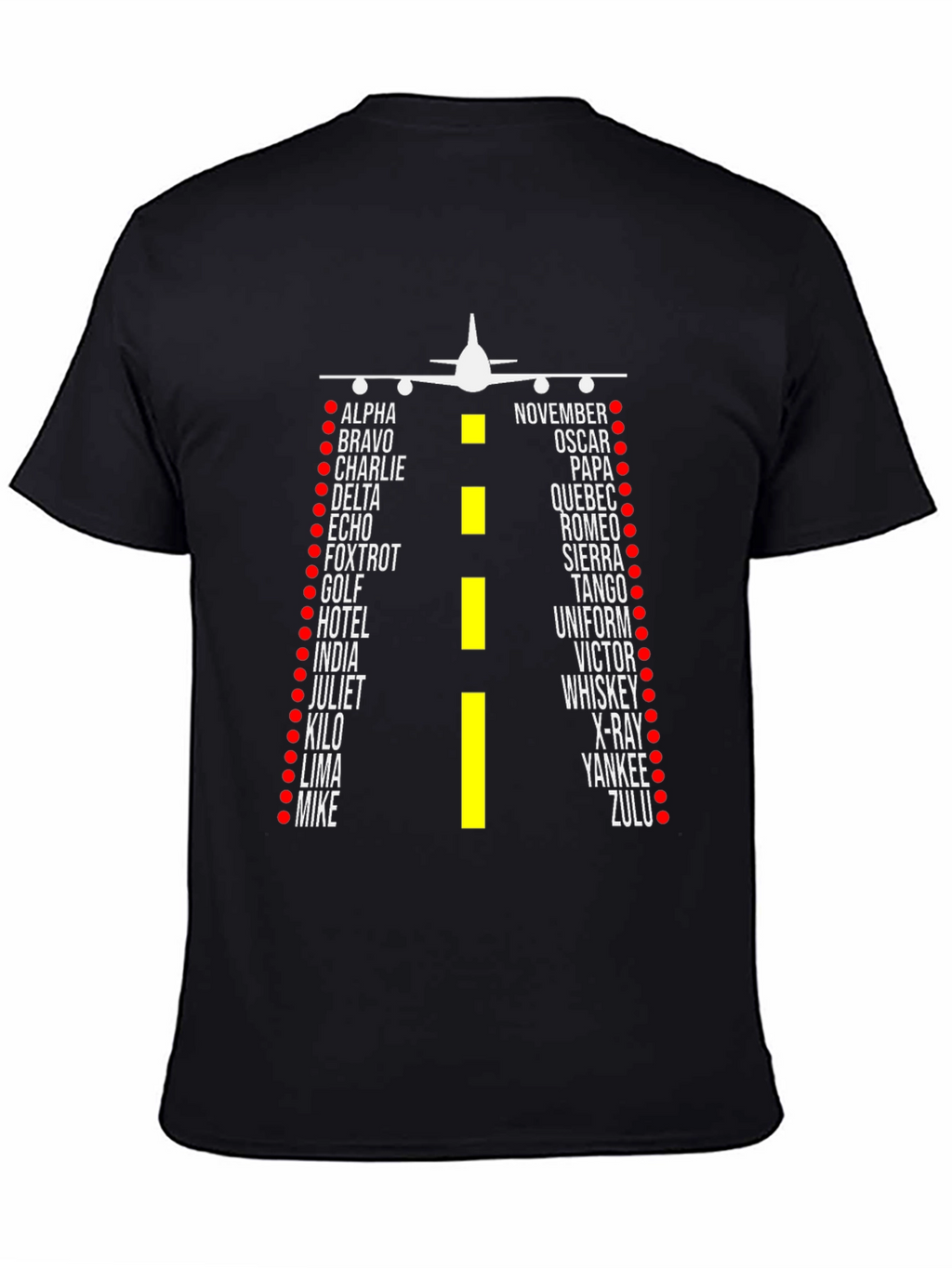 Aviation Alphabet T-Shirt - Pilot Design