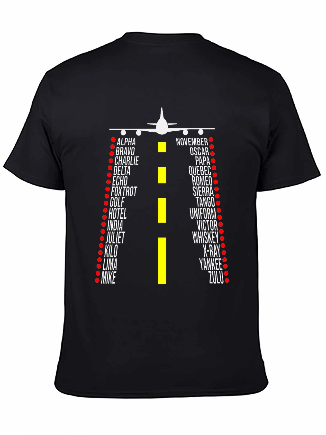 Aviation Alphabet T-Shirt - Pilot Design