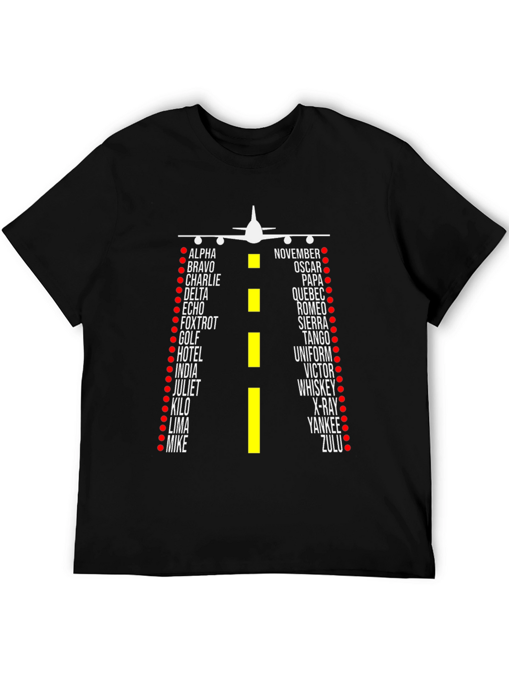 Aviation Alphabet T-Shirt - Pilot Design
