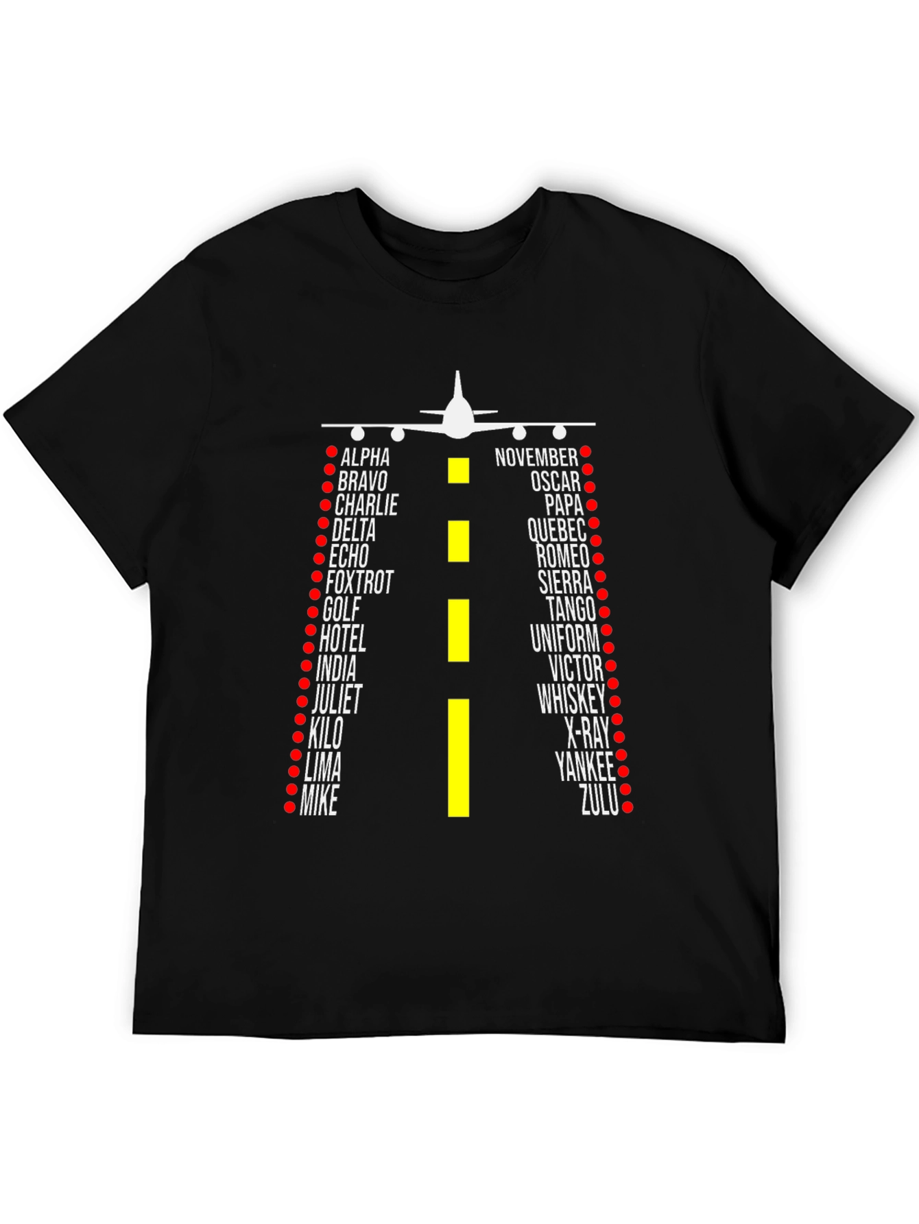 Aviation Alphabet T-Shirt - Pilot Design
