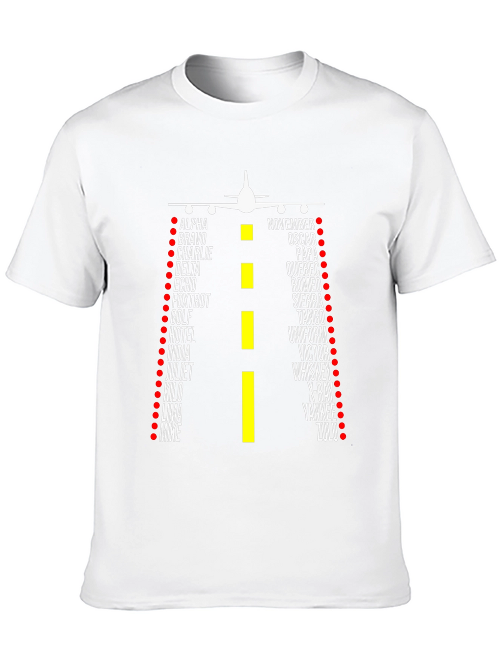 Aviation Alphabet T-Shirt - Pilot Design