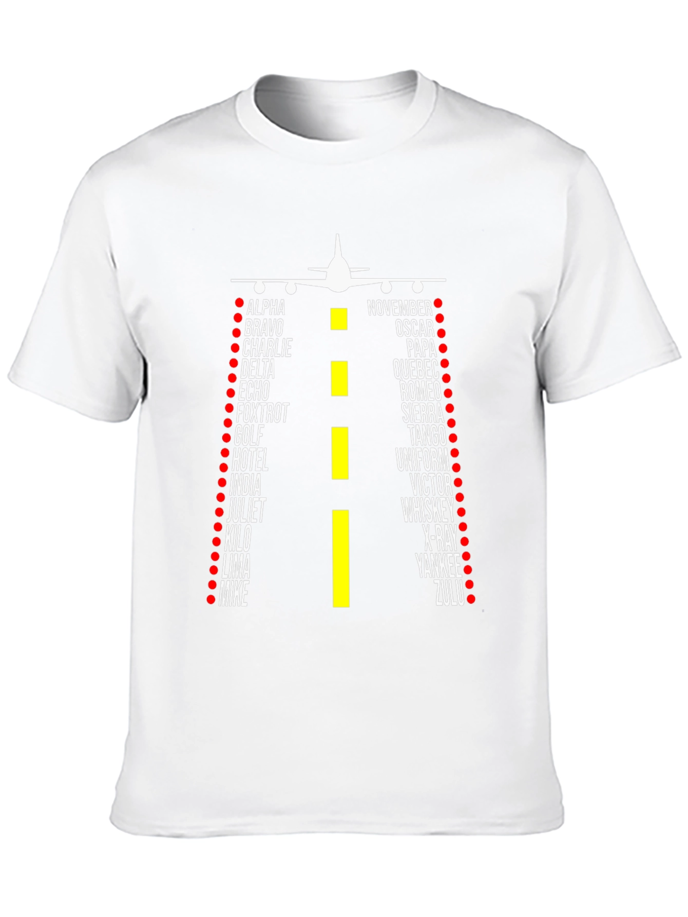 Aviation Alphabet T-Shirt - Pilot Design
