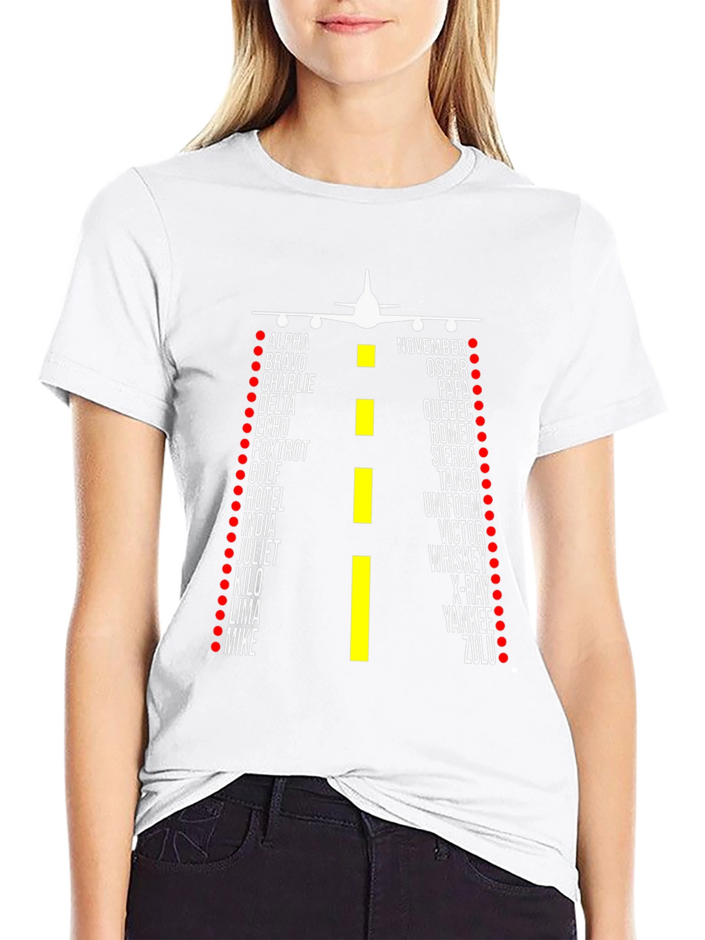 Aviation Alphabet T-Shirt - Pilot Design