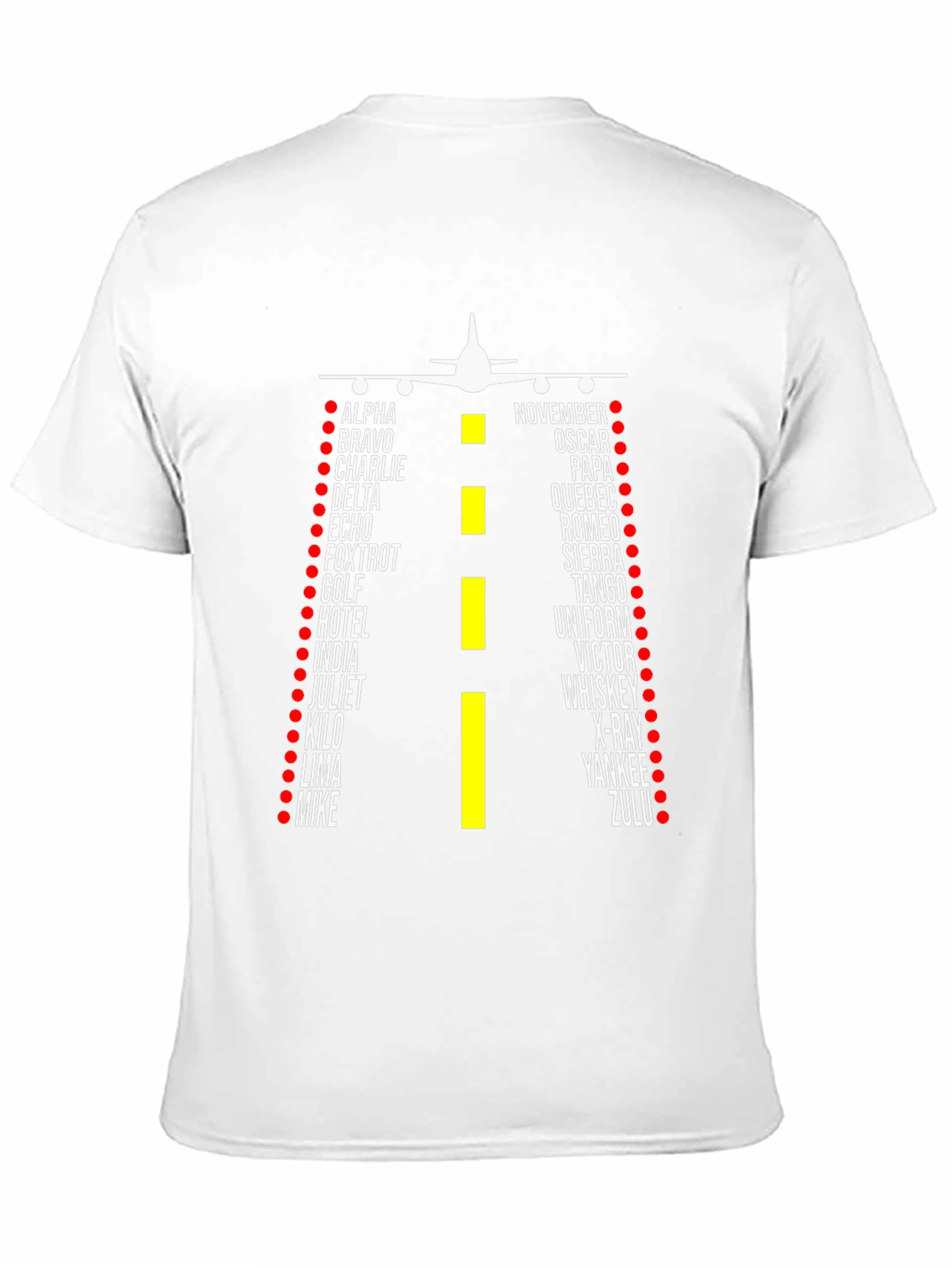 Aviation Alphabet T-Shirt - Pilot Design
