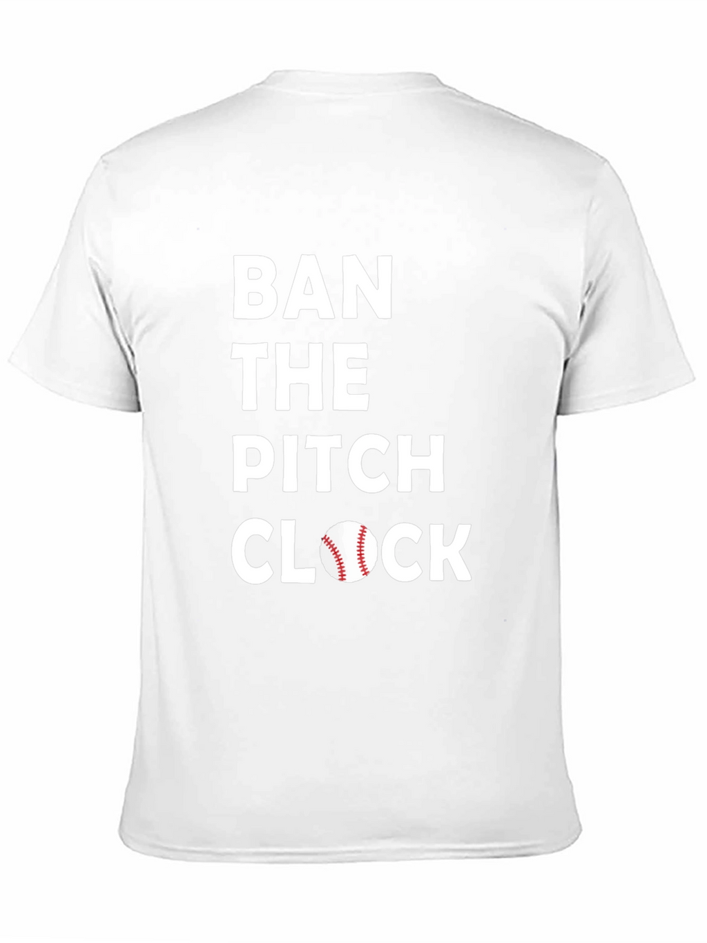 Ban the Pitch Clock Baseball T-Shirt