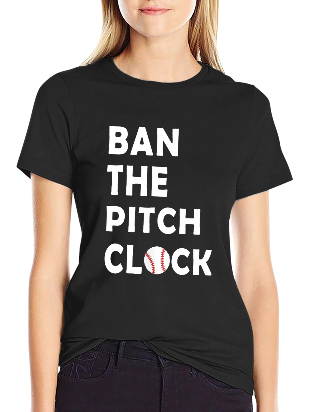 Ban the Pitch Clock Baseball T-Shirt