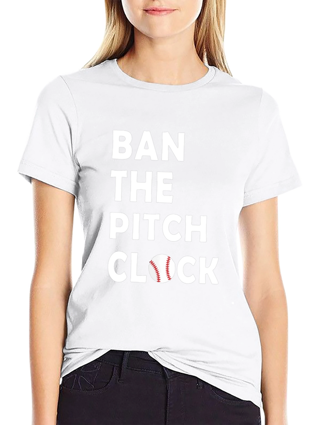Ban the Pitch Clock Baseball T-Shirt
