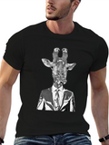 Giraffe Head Suit T-Shirt