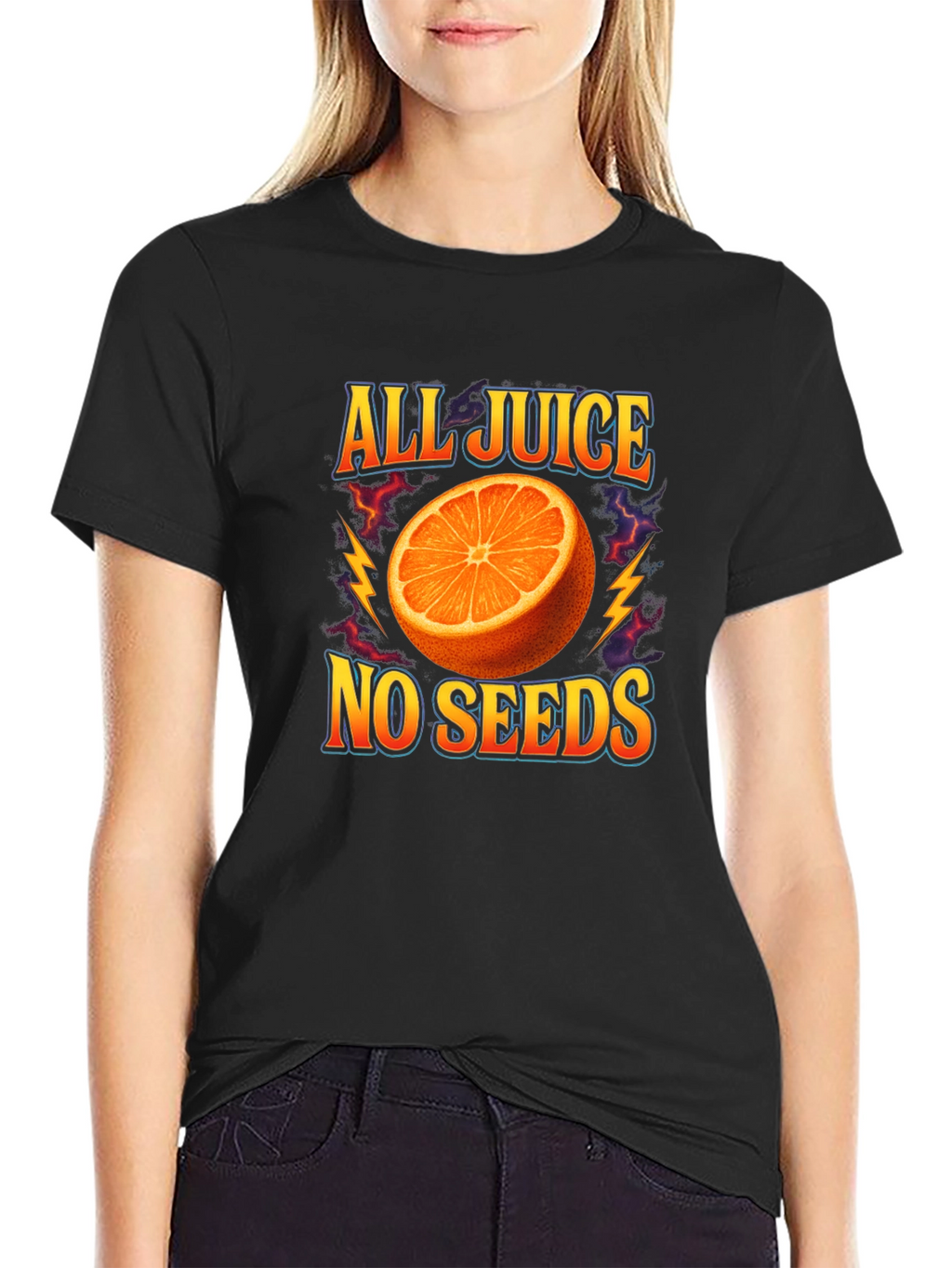 All Juice No Seeds Graphic T-Shirt