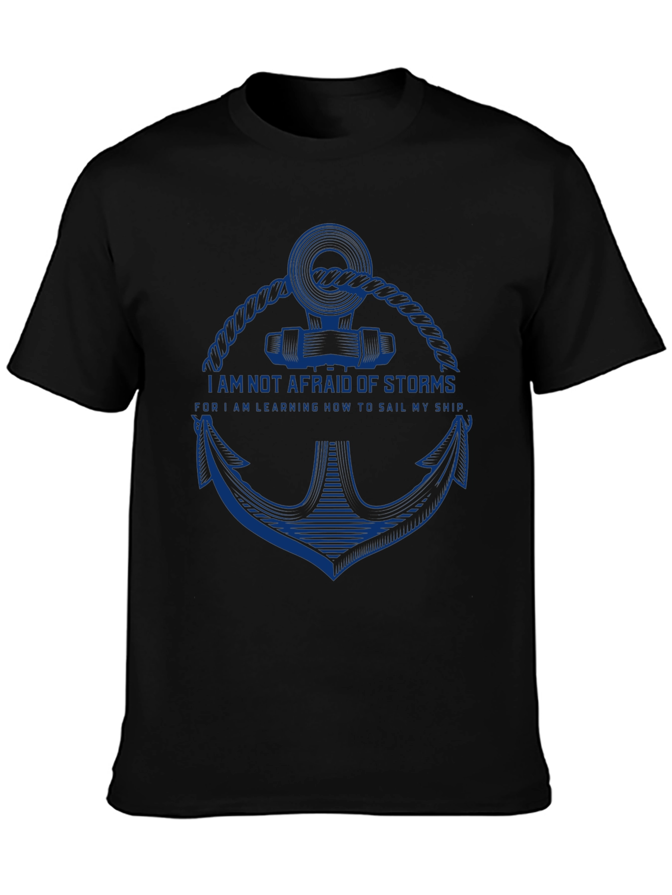 Nautical Anchor T-Shirt - Sailors Motto