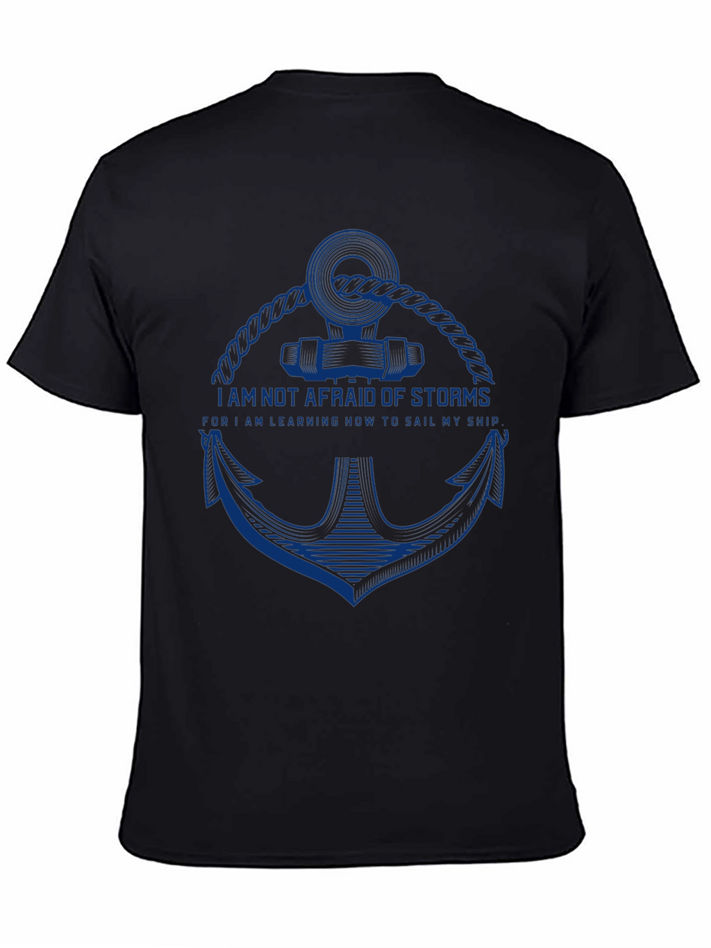 Nautical Anchor T-Shirt - Sailors Motto