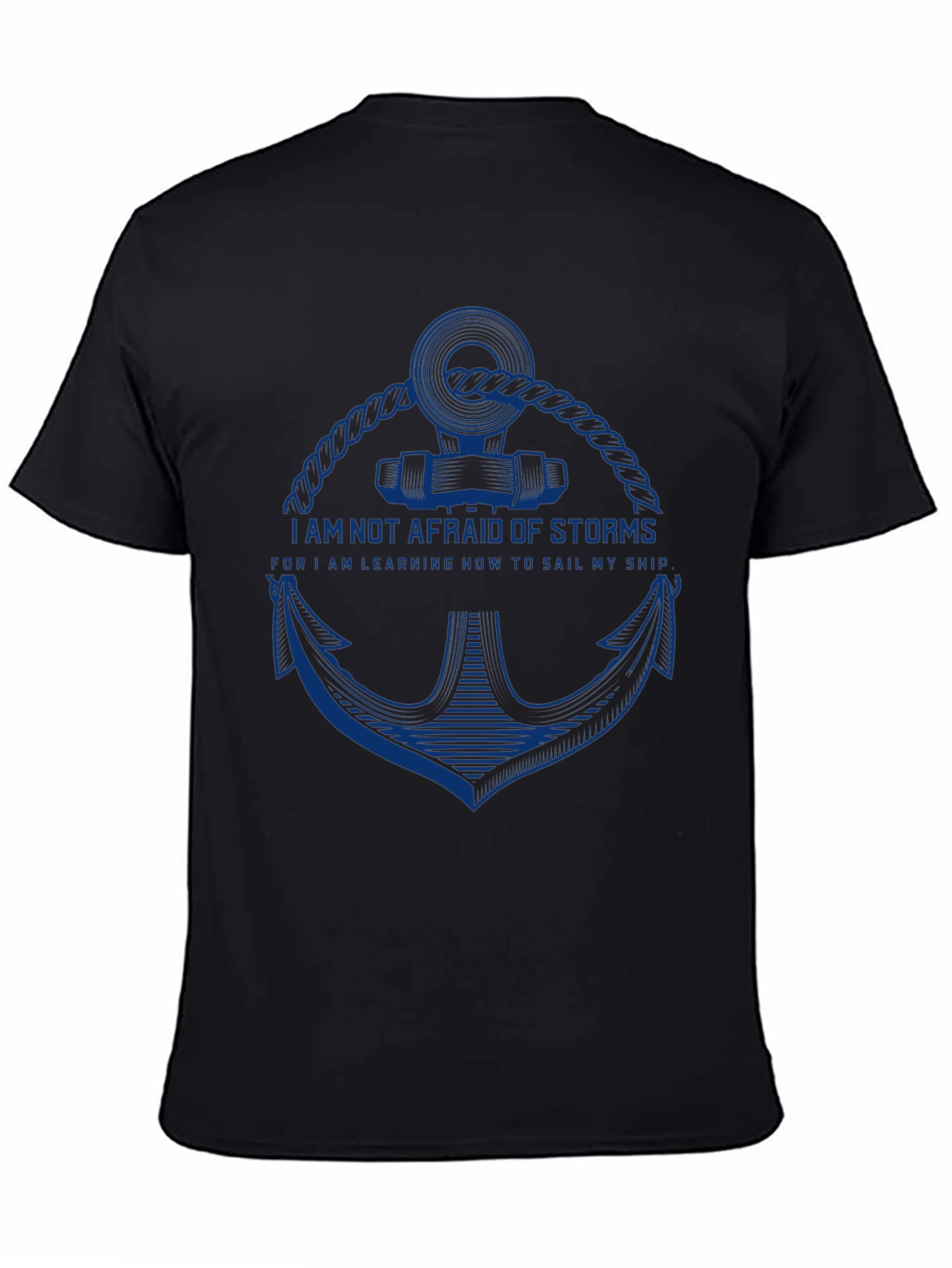 Nautical Anchor T-Shirt - Sailors Motto