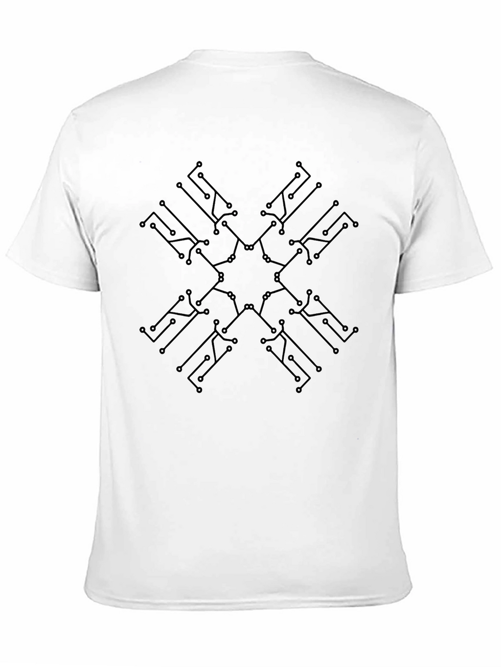 Circuitry Graphic Tee - Cool Geek Style