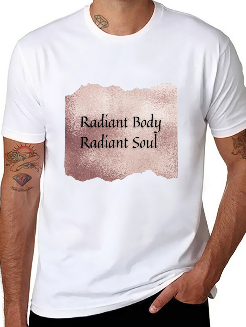 Radiant Body Radiant Soul Graphic Tee