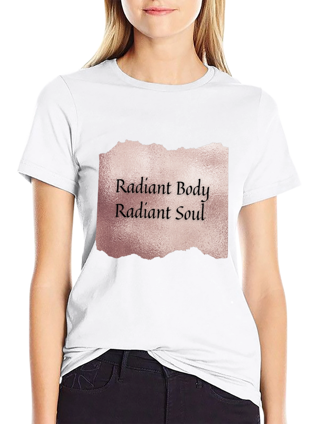 Radiant Body Radiant Soul Graphic Tee