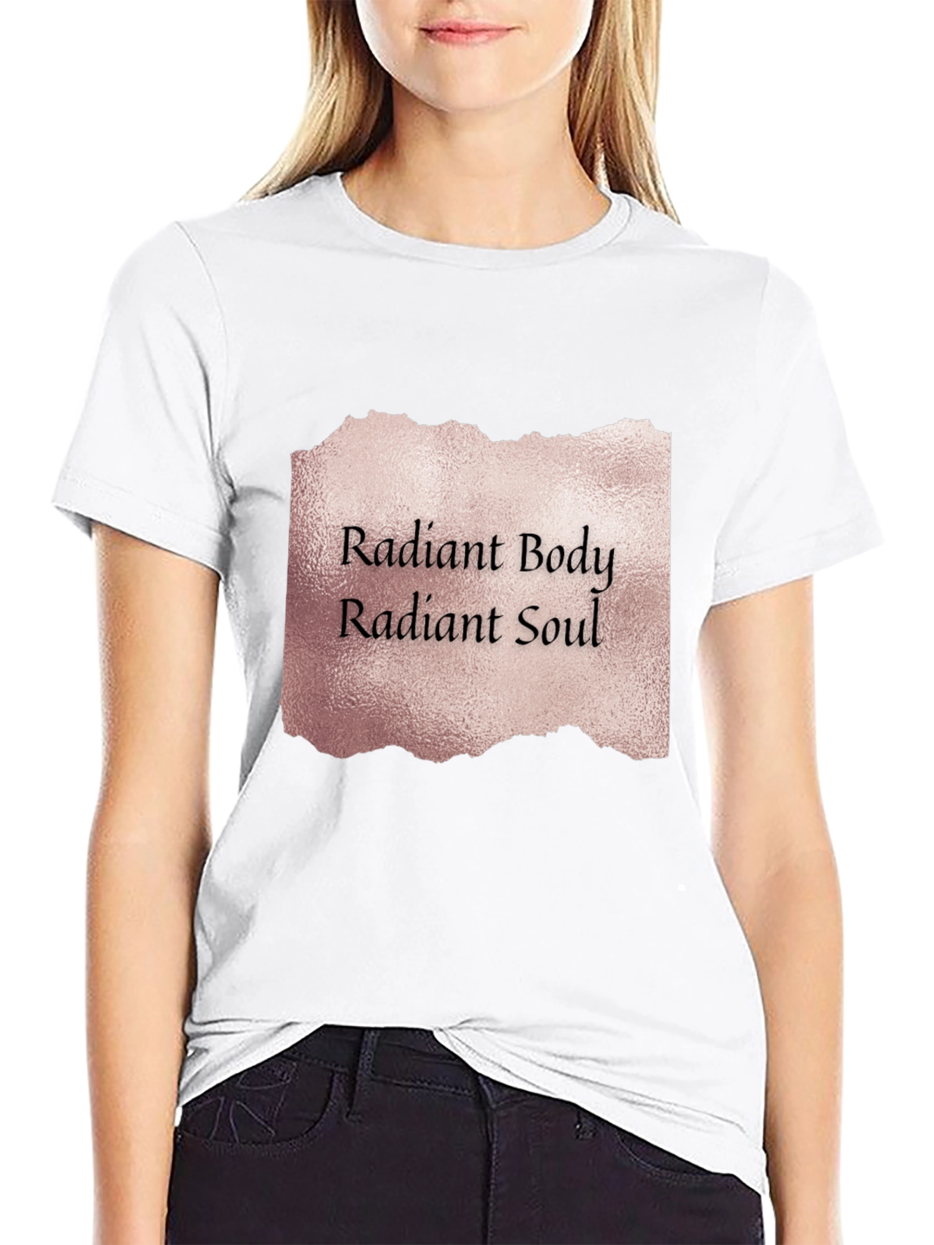 Radiant Body Radiant Soul Graphic Tee