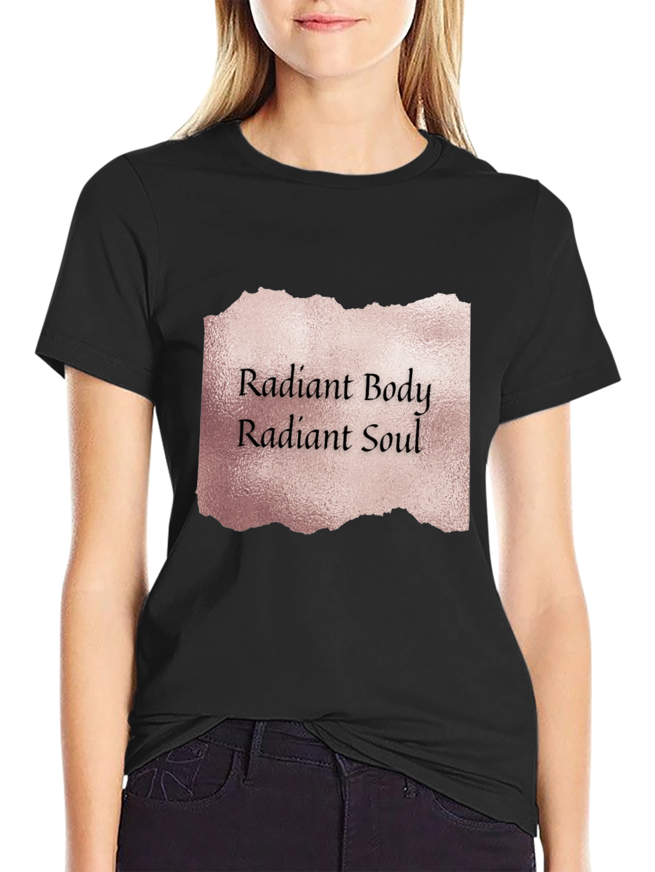 Radiant Body Radiant Soul Graphic Tee
