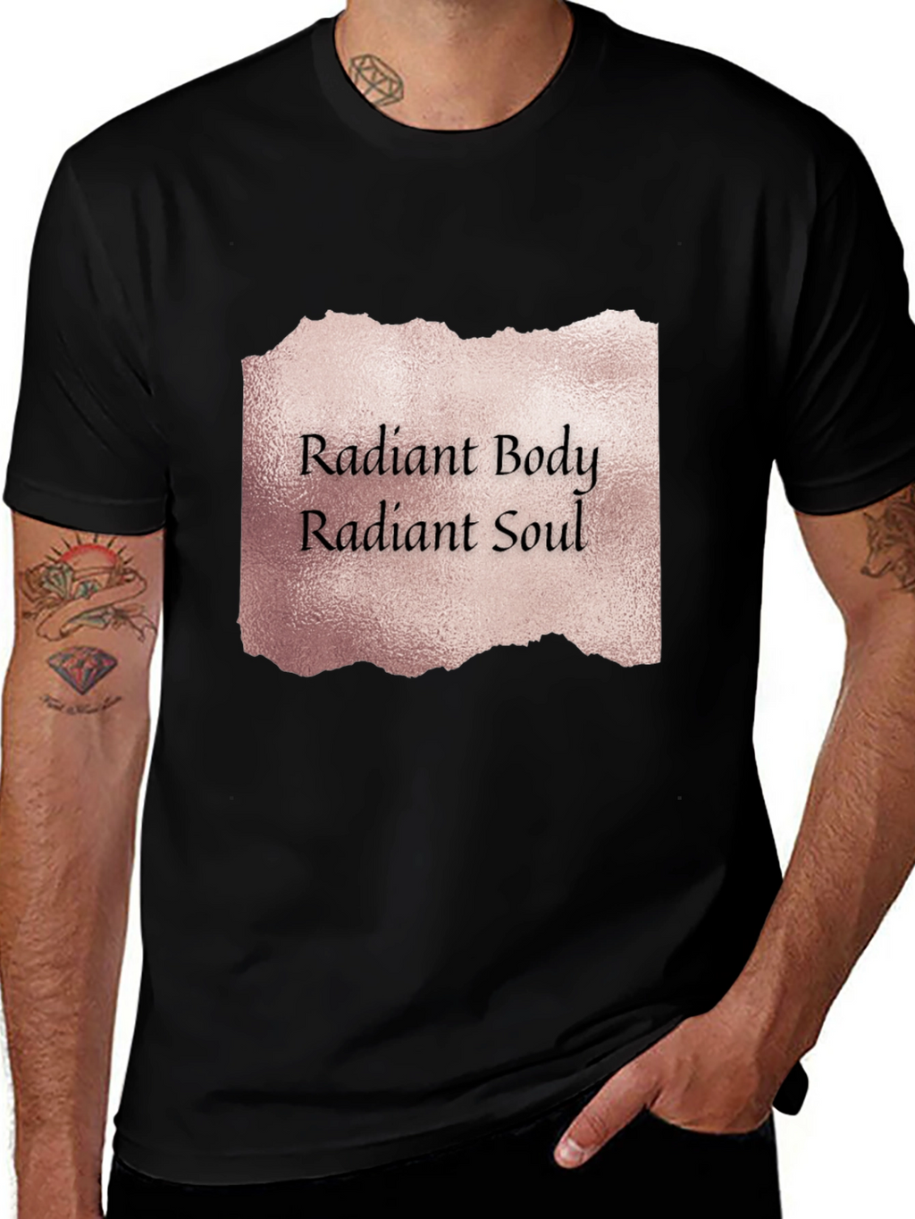 Radiant Body Radiant Soul Graphic Tee