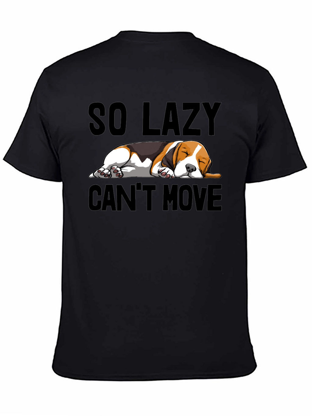 Lazy Dog Graphic T-Shirt - Unisex Relaxed Fit