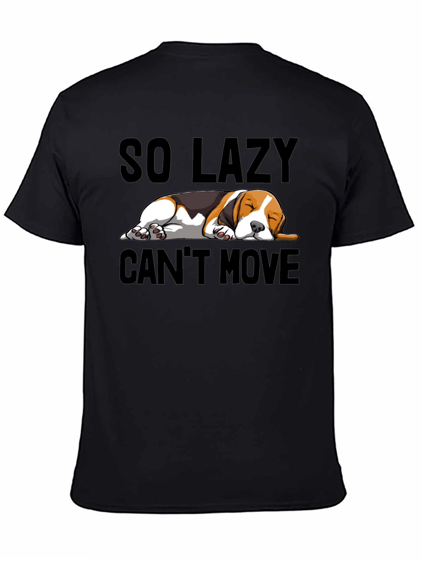 Lazy Dog Graphic T-Shirt - Unisex Relaxed Fit