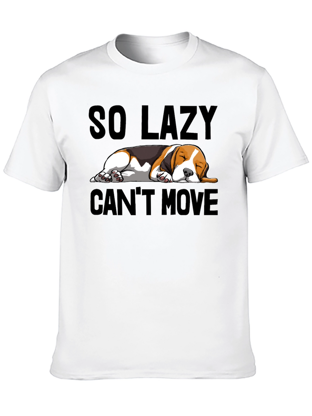 Lazy Dog Graphic T-Shirt - Unisex Relaxed Fit