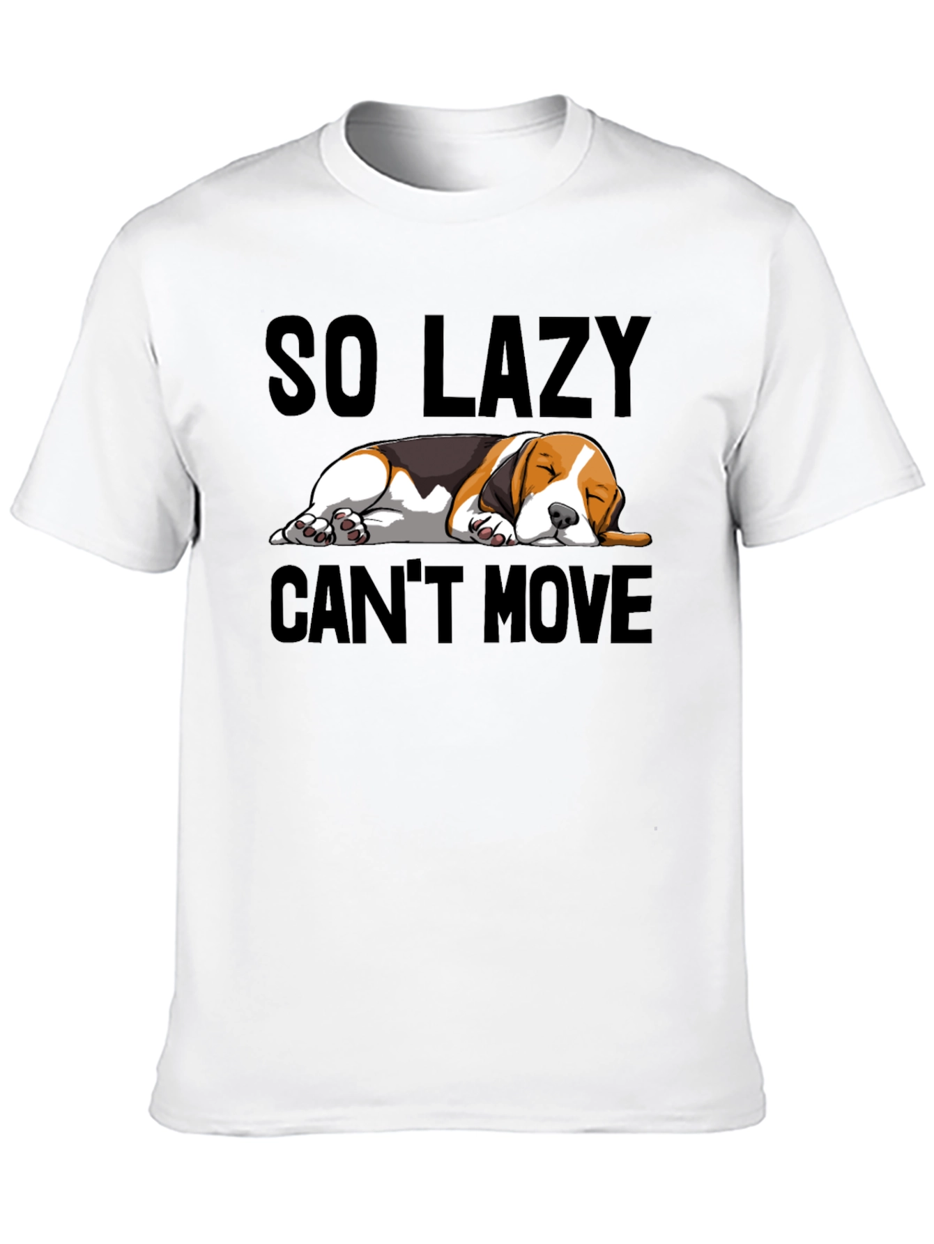 Lazy Dog Graphic T-Shirt - Unisex Relaxed Fit