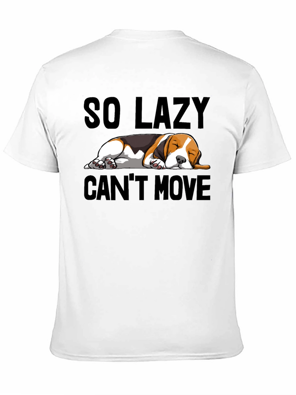 Lazy Dog Graphic T-Shirt - Unisex Relaxed Fit