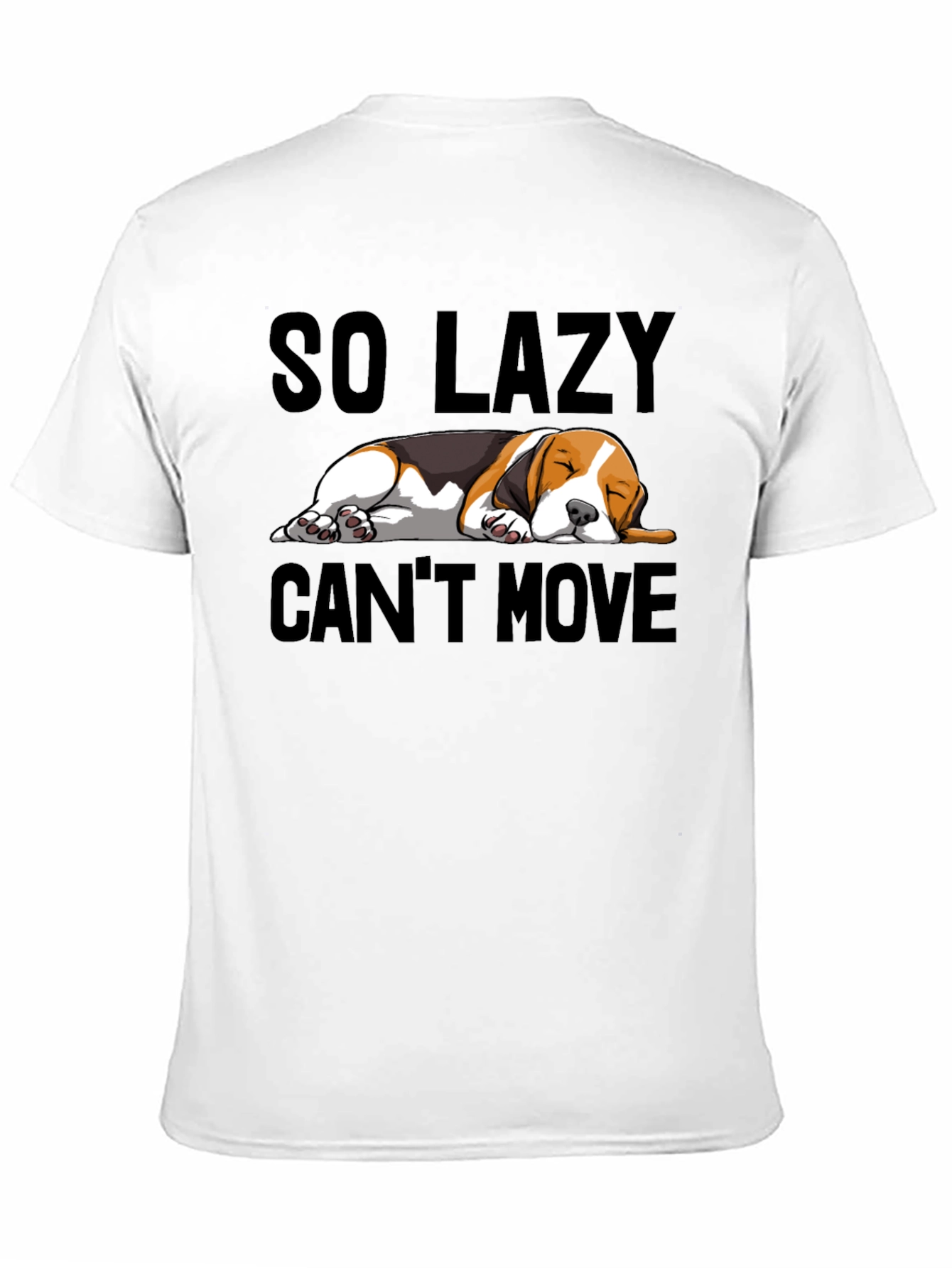Lazy Dog Graphic T-Shirt - Unisex Relaxed Fit