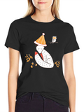Fox and Owl Graphic Tee
