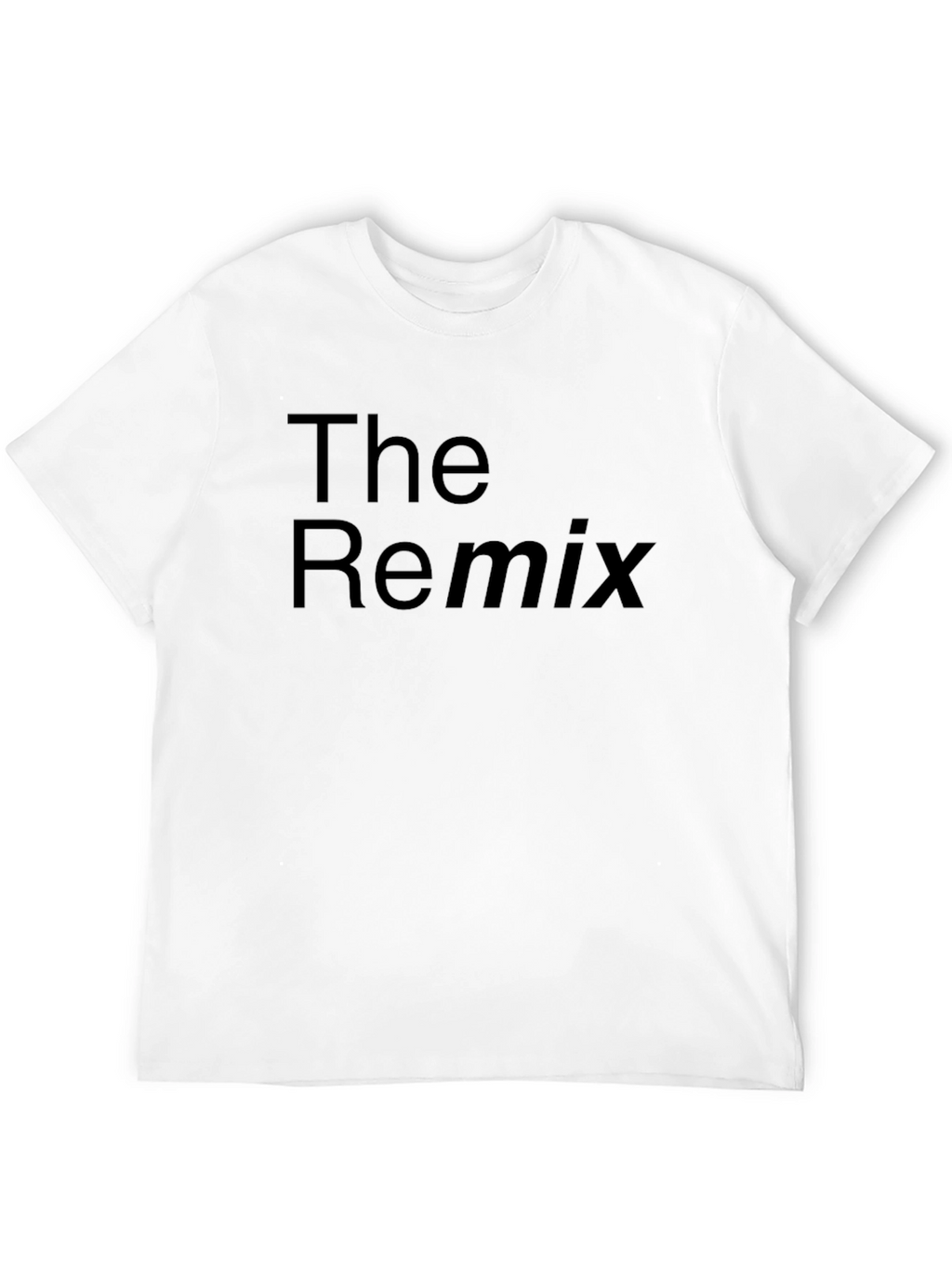 The Remix Black T-Shirt - Trendy Graphic Tee