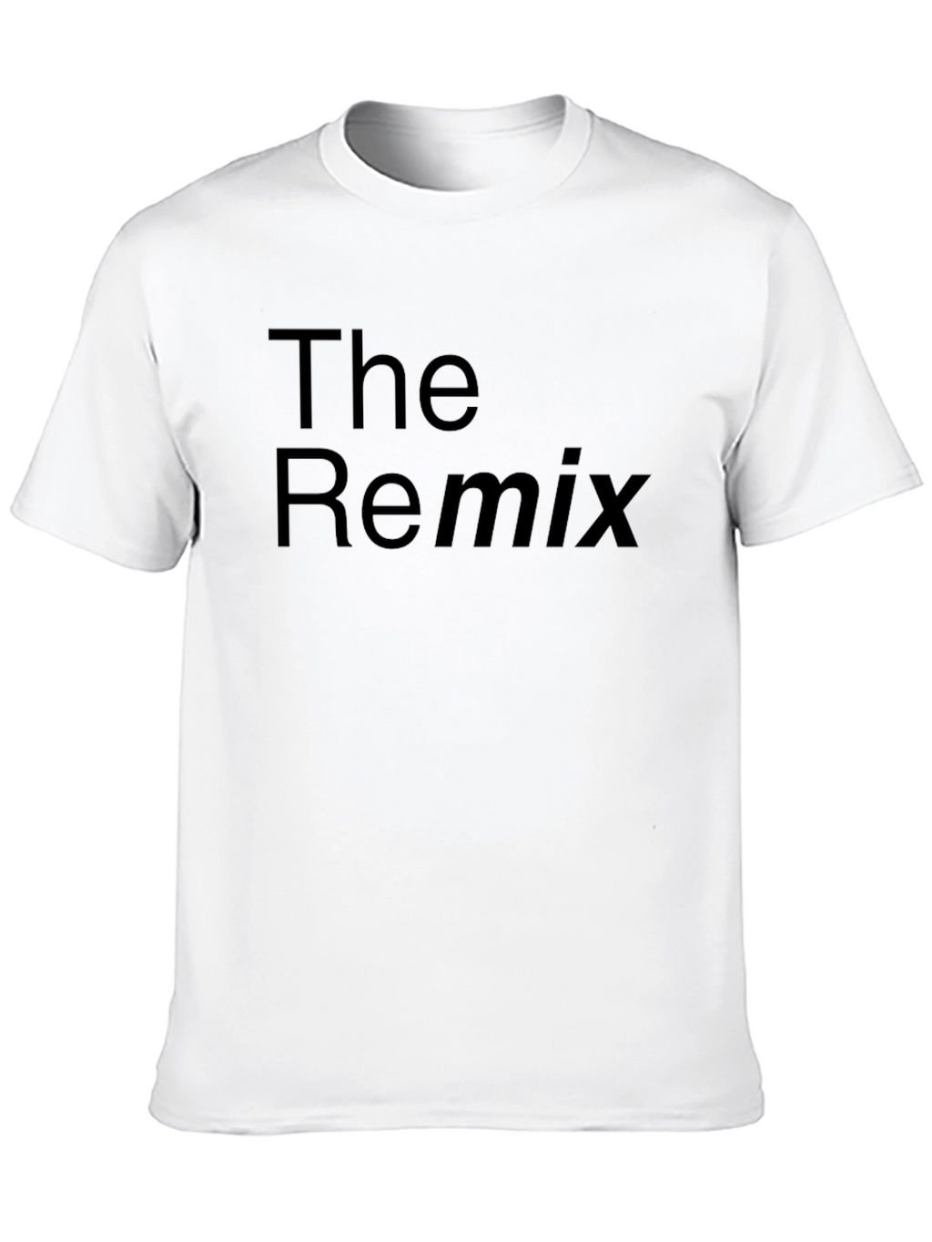 The Remix Black T-Shirt - Trendy Graphic Tee