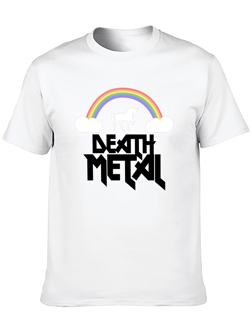 Death Metal Rainbow Unicorn T-Shirt