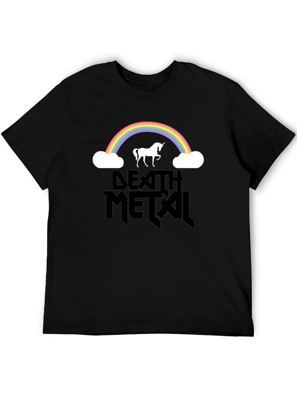 Death Metal Rainbow Unicorn T-Shirt