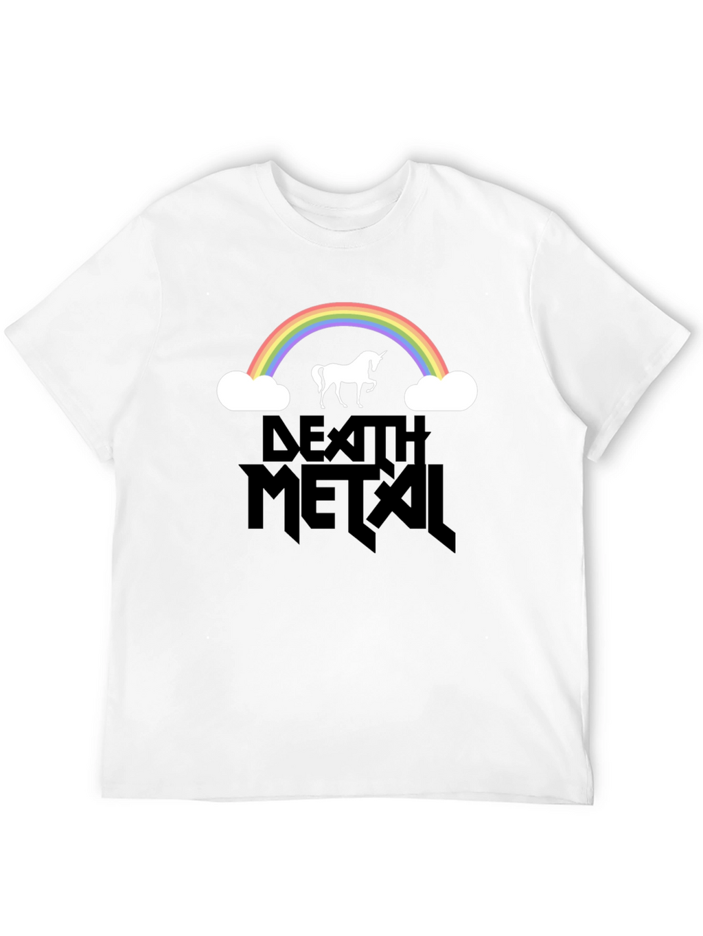 Death Metal Rainbow Unicorn T-Shirt