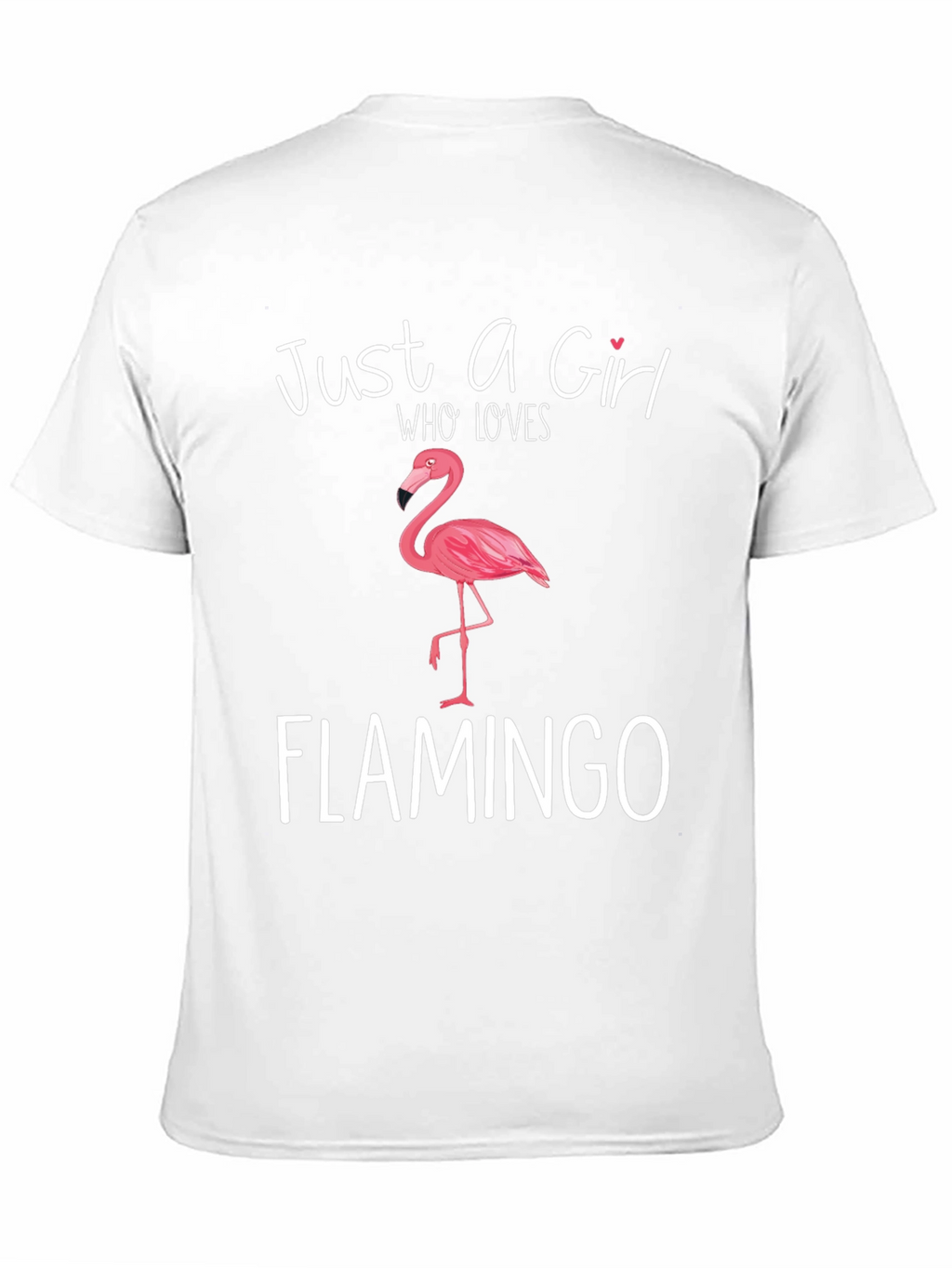 Flamingo Girl T-Shirt - Cute Animal Lover Tee