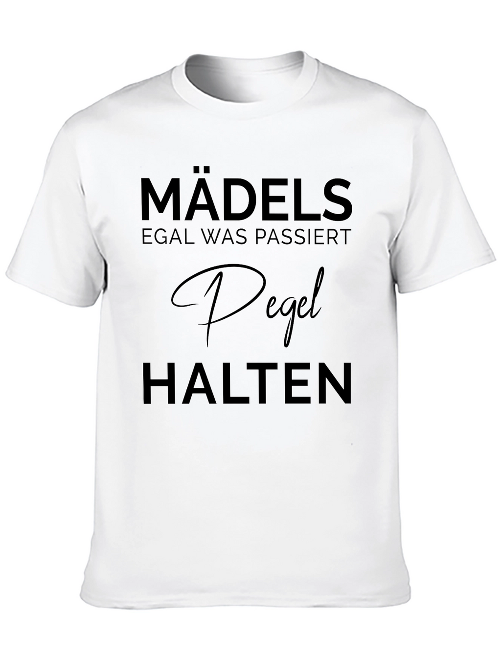 Mädels Pegel Halten Graphic Tee
