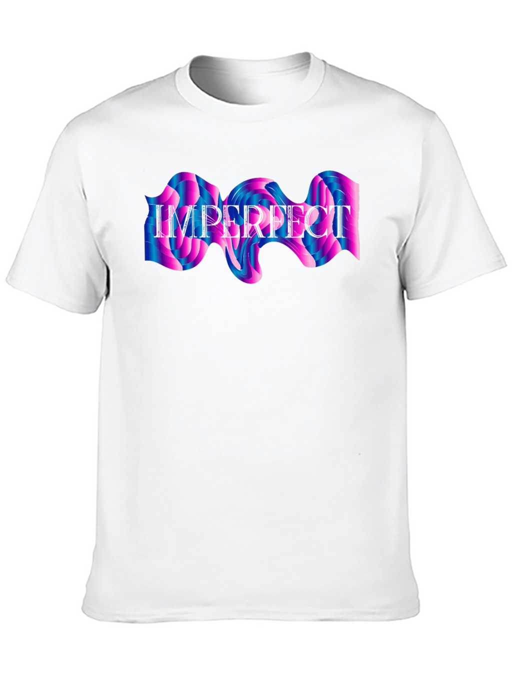 Imperfect Graphic Tee - Stylish Comfort