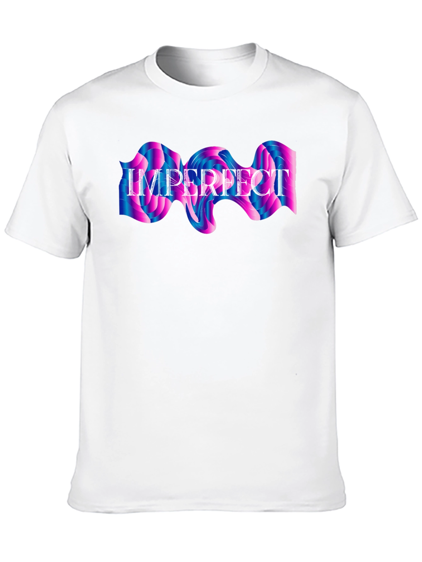 Imperfect Graphic Tee - Stylish Comfort