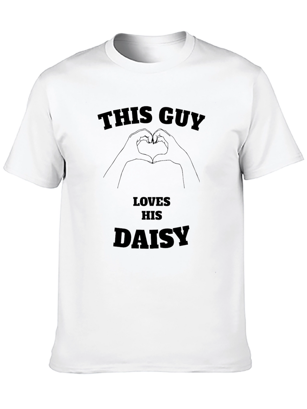 This Guy Loves His Daisy T-Shirt