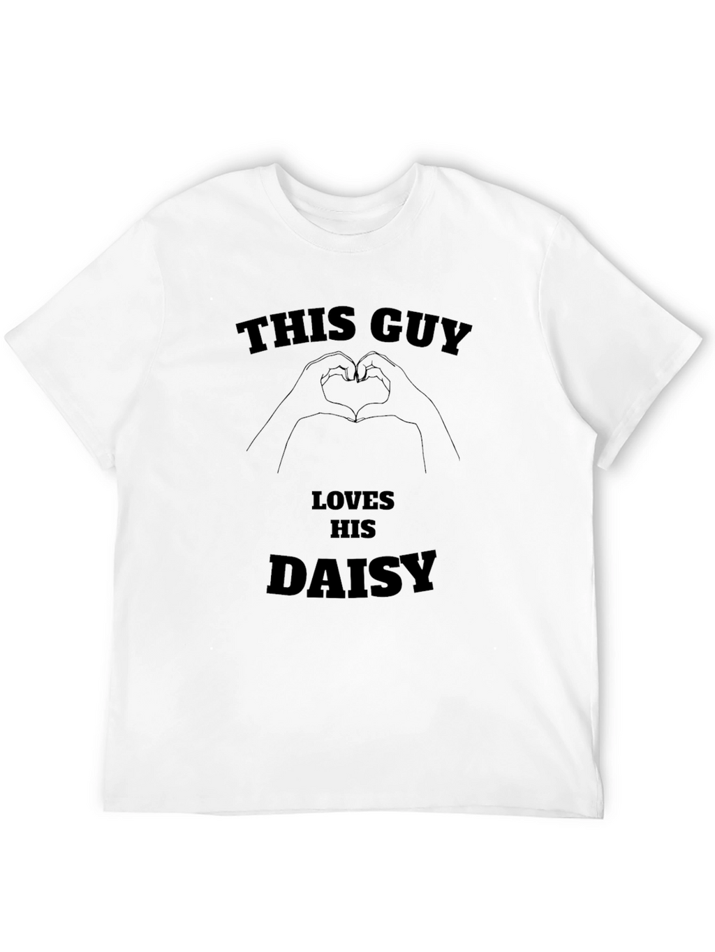 This Guy Loves His Daisy T-Shirt