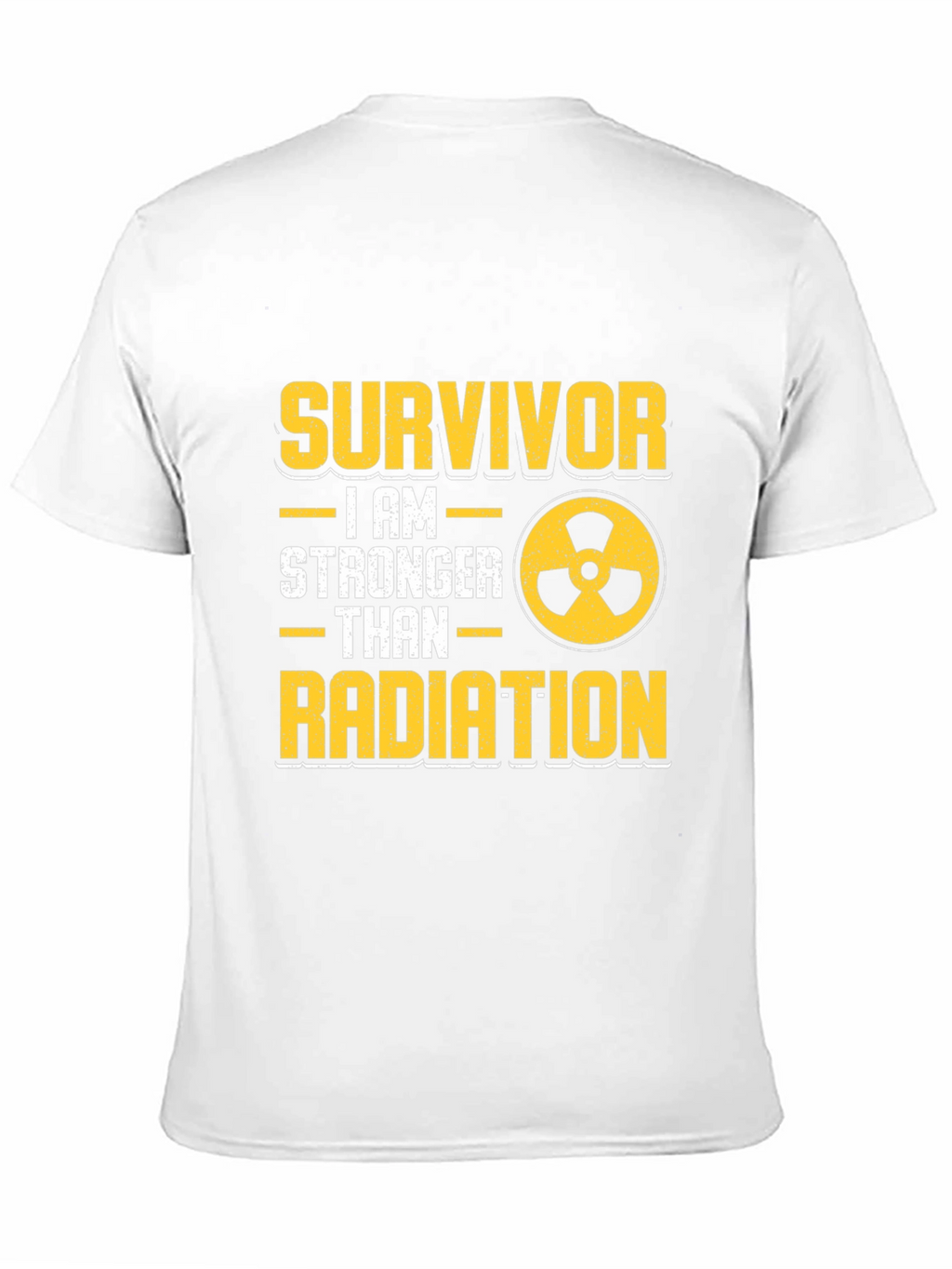 Survivor Stronger Than Radiation Black T-Shirt