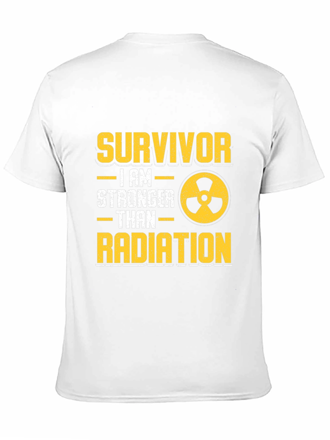 Survivor Stronger Than Radiation Black T-Shirt