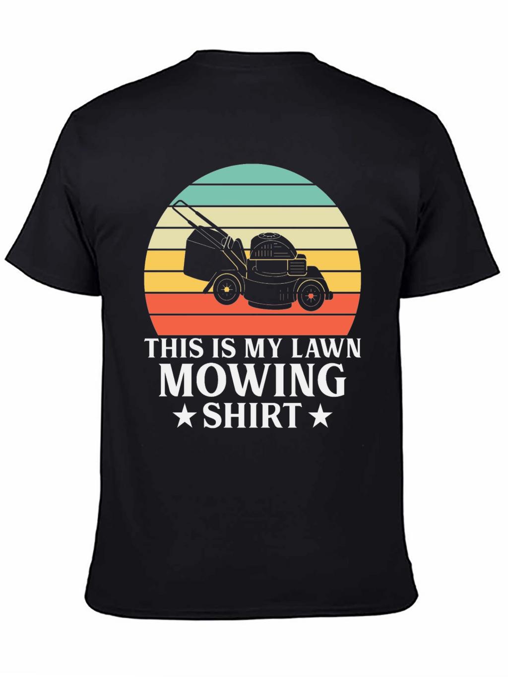 Lawn Mowing Shirt - Retro Gardener Tee