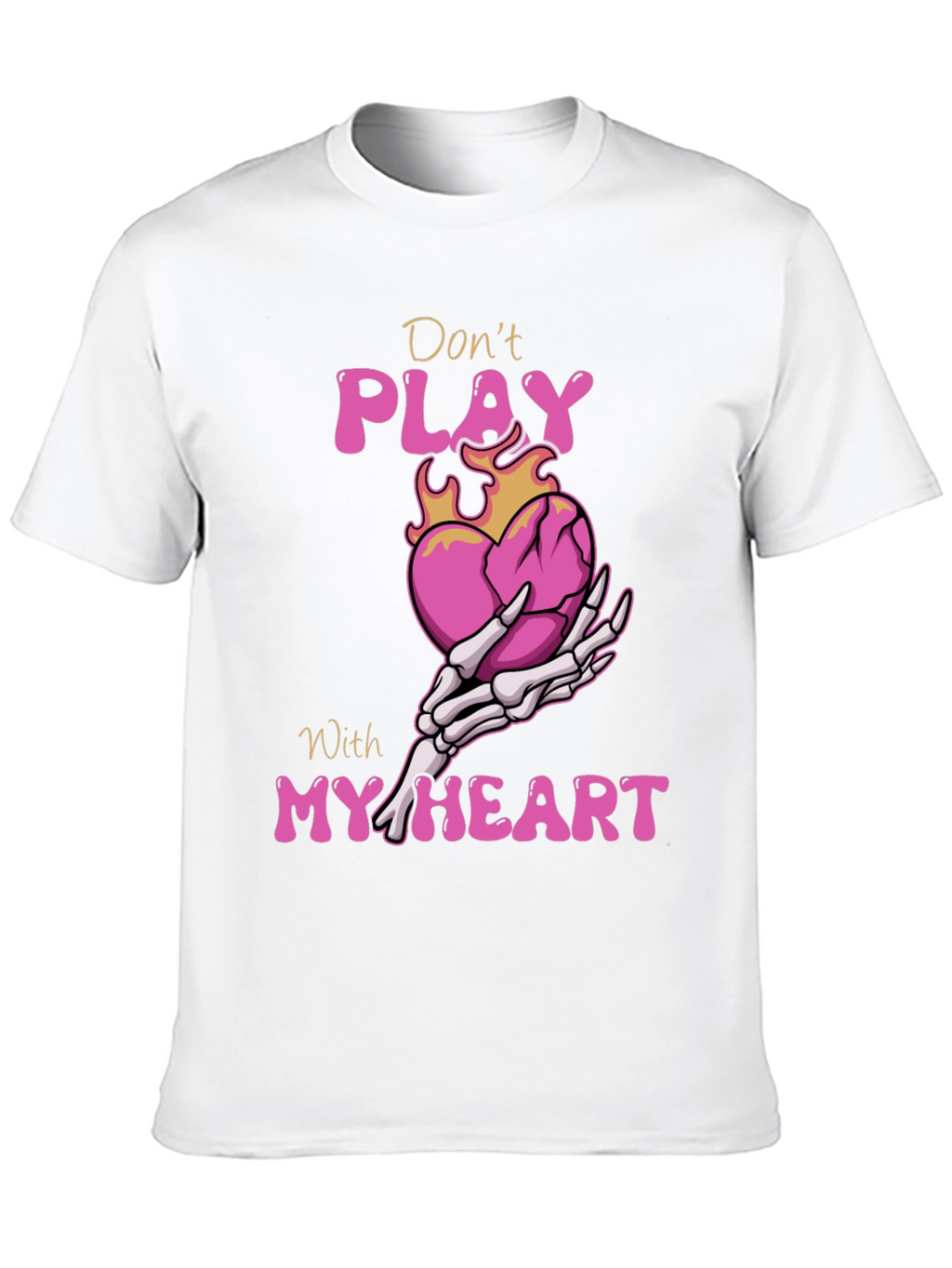 Dont Play With My Heart Graphic Tee