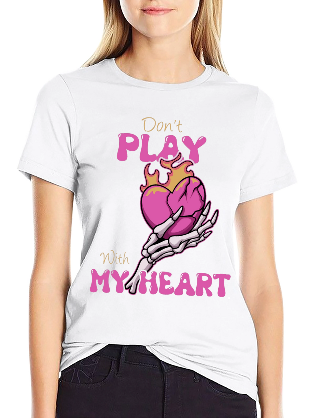 Dont Play With My Heart Graphic Tee