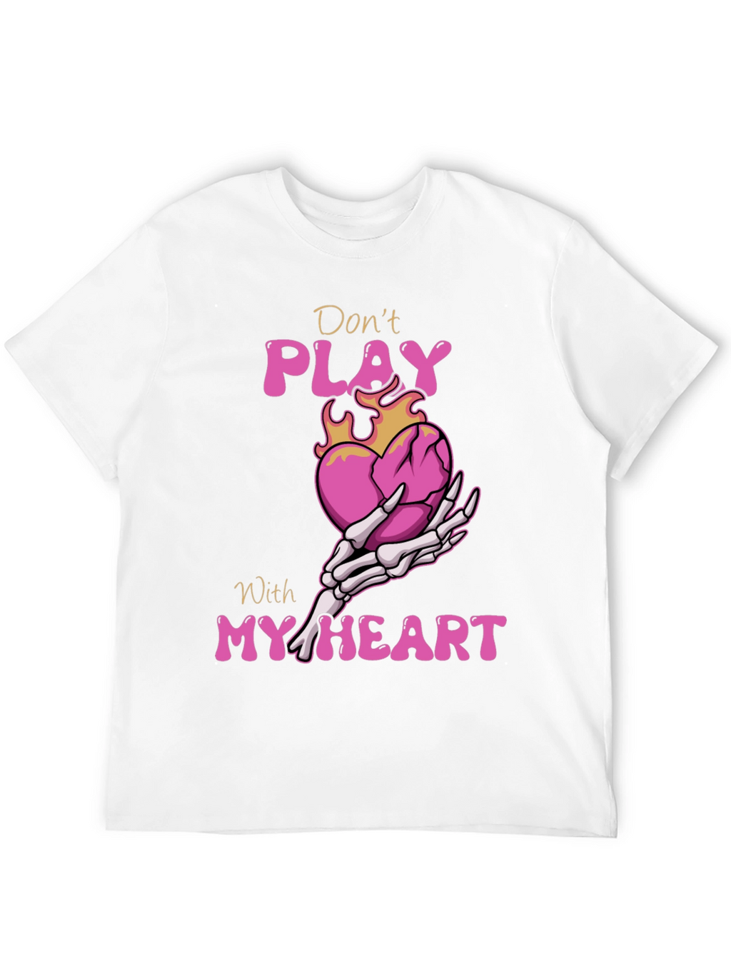 Dont Play With My Heart Graphic Tee